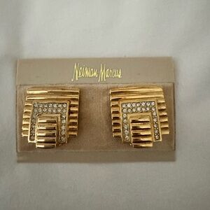 Vintage Christian Dior Clip on Earrings